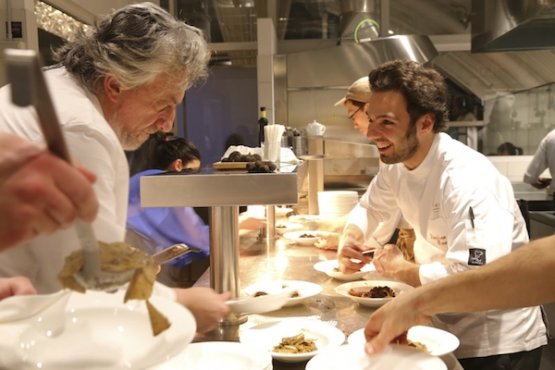 Davide Scabin e Gianluca Esposito, lo chef e patro