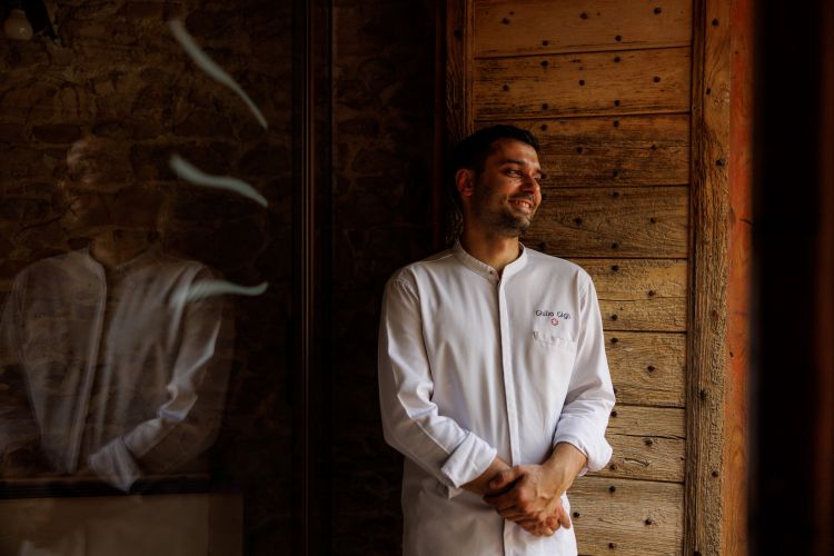 Lo chef Giulio Gigli
