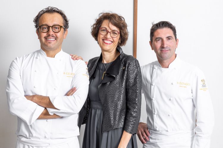 Stefania Moroni tra Alessandro Negrini e Fabio Pis