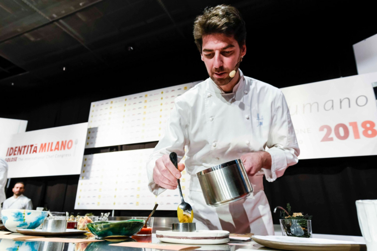 Massimiliano Alajmo a Identità Milano 2018 (foto 