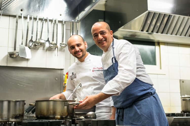 Luca Pezzetta, chef-pizzaiolo di casa all'Oste