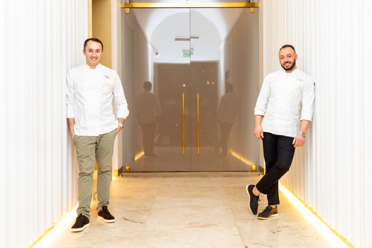 Con Alessandro Rinaldi, chef di Identità Golose Milano