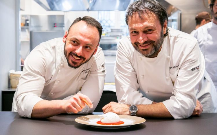 Ugo Alciati e Alessandro Rinaldi, il resident chef di Identità Golose Milano
