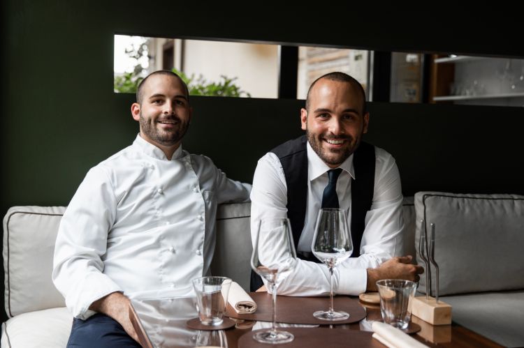 Alessandro e Filippo Billi, chef e maître del ristorante
