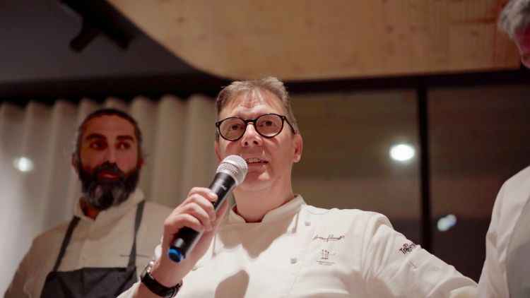 Alessandro Gilmozzi e, alla sua destra, Riccardo Gaspari
