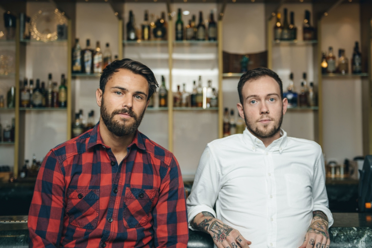 James Wheeler, general manager, e Alex Lawrence, bartender del Dandelyan
