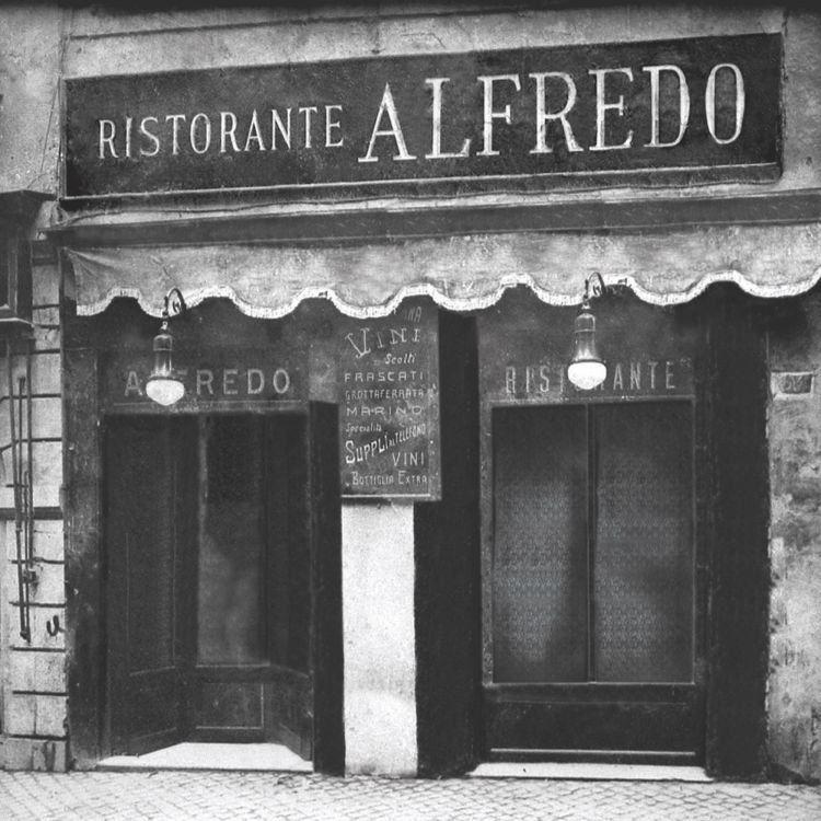 Una foto storica di Alfredo alla Scrofa