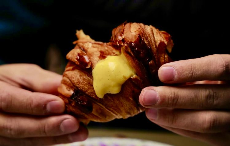 Croissant con crema alla doppia vaniglia: esperien