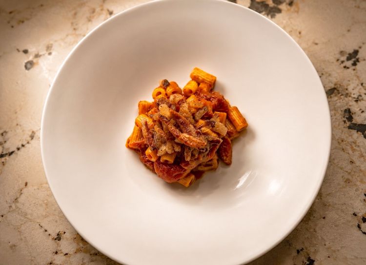 L'Amatriciana perfetta del CĒRA Bistrot
