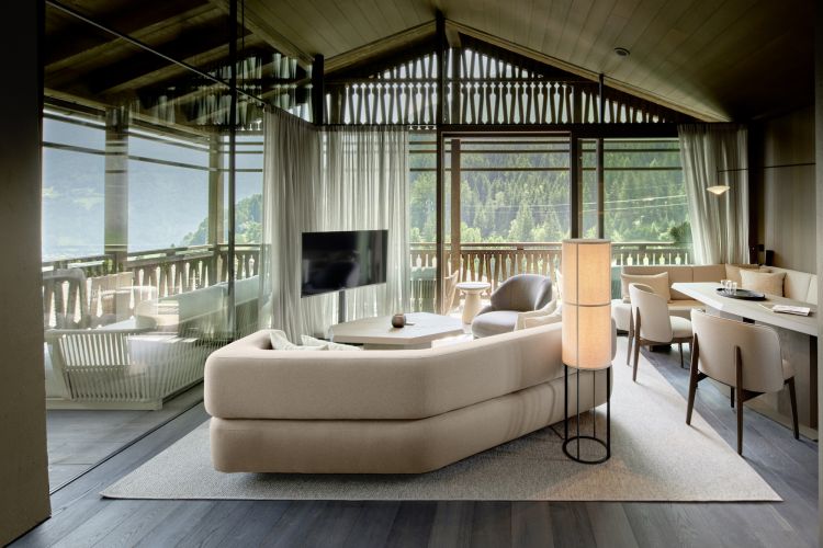 L'interno di uno chalet
