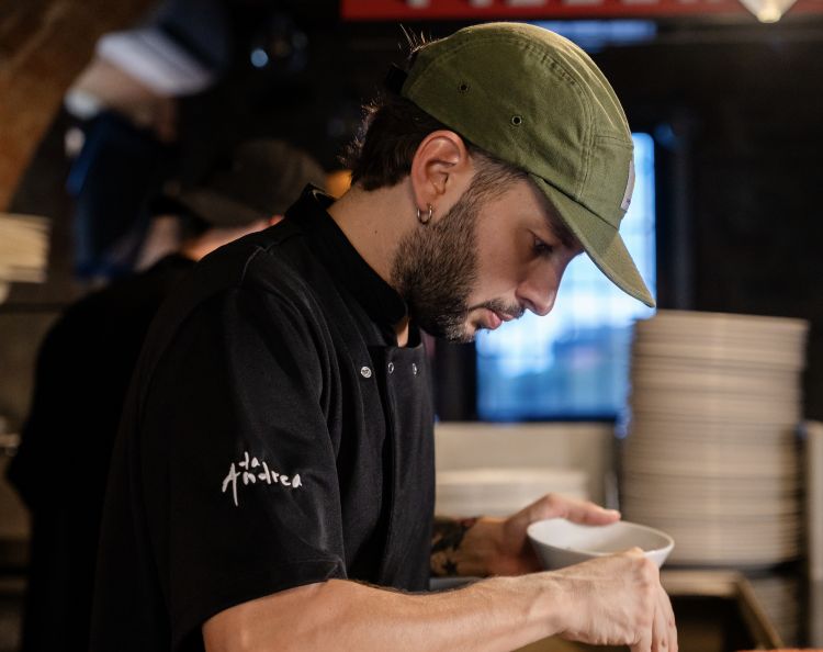 Andrea Bava, pizzaiolo titolare della pizzeria perugina