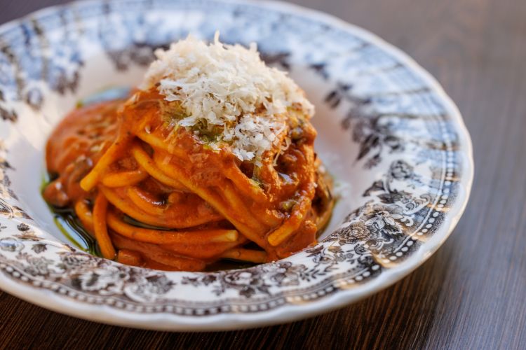 Pici alla parmigiana è il Piatto della bella stag