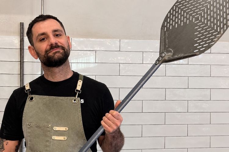 Andrea Pechini, 35 anni, proprietario e pizzaiolo di Mactra
