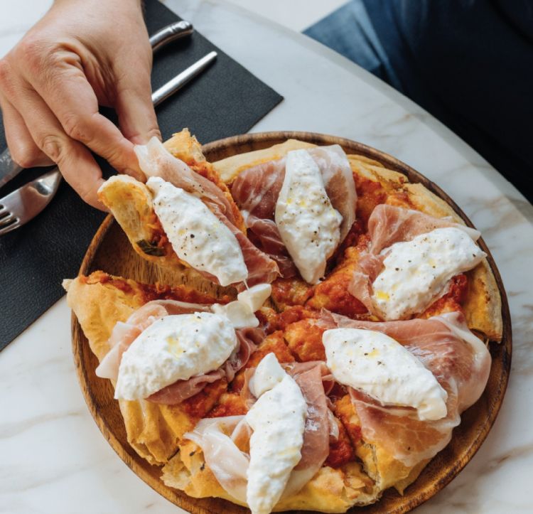 La pizza di Gustificio
