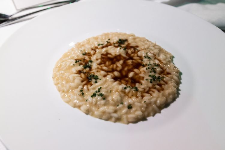 Riso Carnaroli, bottarga e midollo
