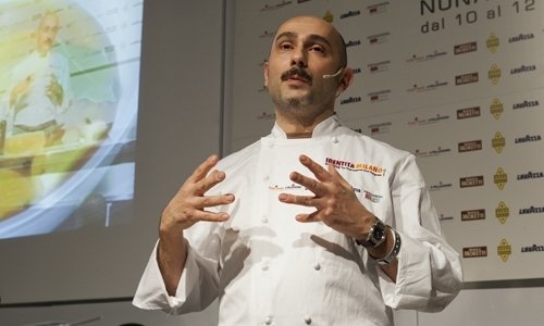 Anthony Genovese, chef at restaurant Il Pagliaccio