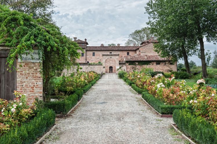 Uno scorcio del Relais Antica Corte Pallavicina a Polesine Parmense
