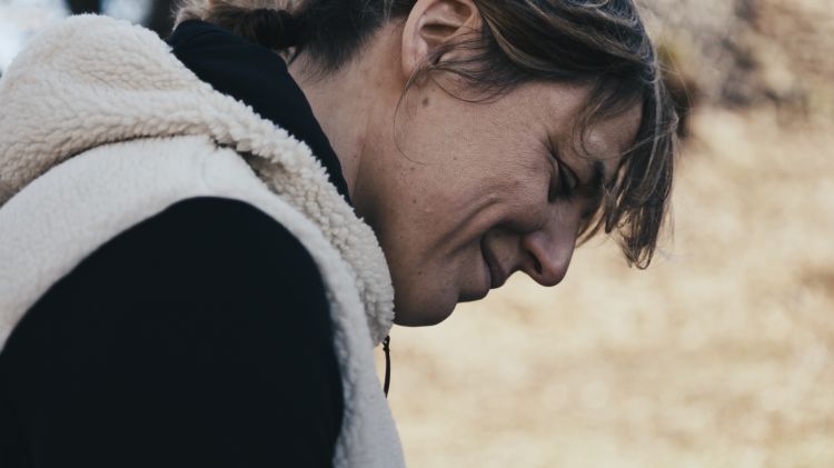 Antonia Klugmann in un fotogramma tratto da La qu