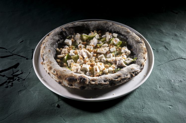 La pizza presentata da Antonio Pappalardo