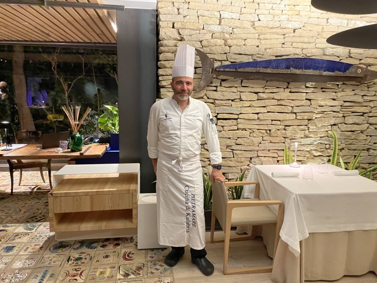 Antonio Petrone, executive chef Pietramare Natural Food
