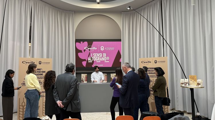 Marco Pedron, ambassador Altograno® nel corso de