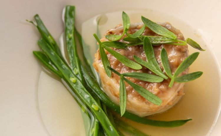 Uno dei piatti del ristorante Aria