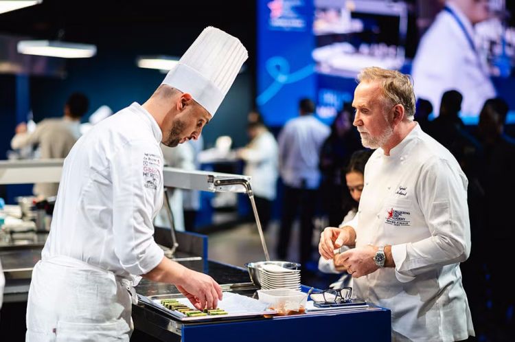 Theo Kopp durante la gara