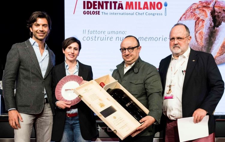 Premiato come "Artigiano del gusto", a Identità Golose 2019
