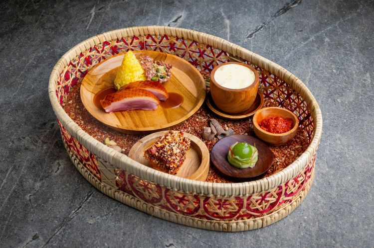 Il piatto Archipelago Celebration (fotografato durante la Finale Regionale)