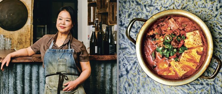 Su Hyun Kang e il suo Kimchi jjigae