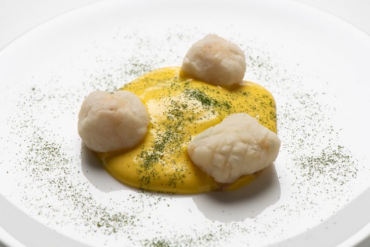 Baccalà, zabaione e aceto balsamico di Modena: si