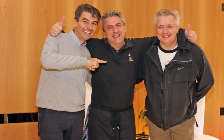 Sergio Barzetti, Vincenzo Marconi e Paolo Zoppolatti
