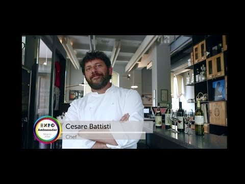 Cesare Battisti è Chef Ambassador di Expo 2015