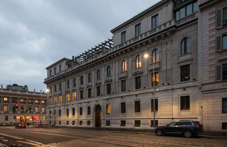 Palazzo Bernasconi a Milano, che ospiterà Casa Cipriani
