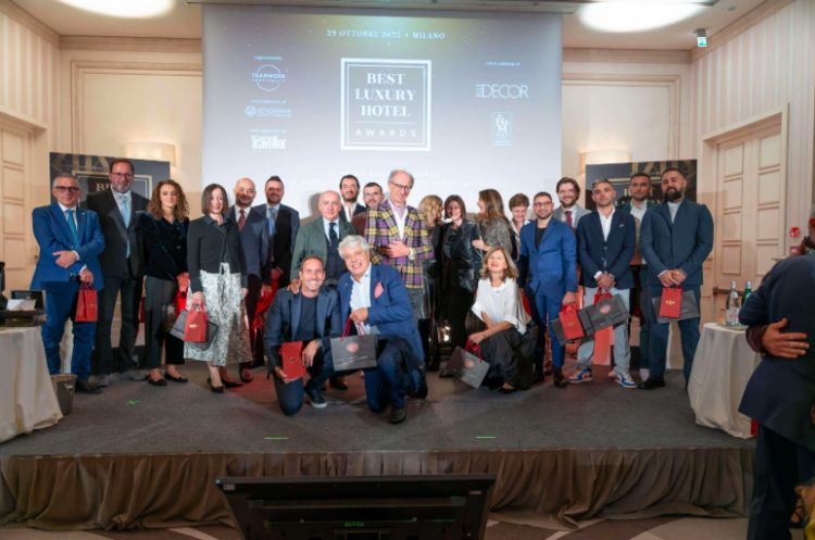 Foto di gruppo dei premiati