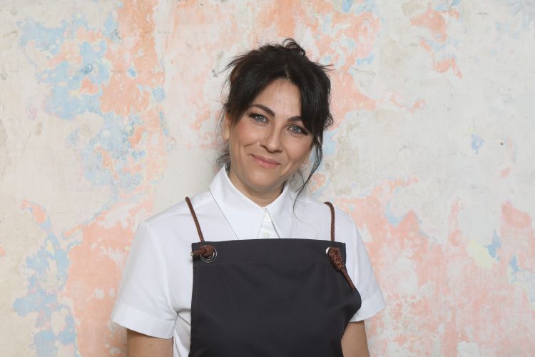 Bianca Celano, chef del ristorante Materia Spazio Cucina, a Catania
