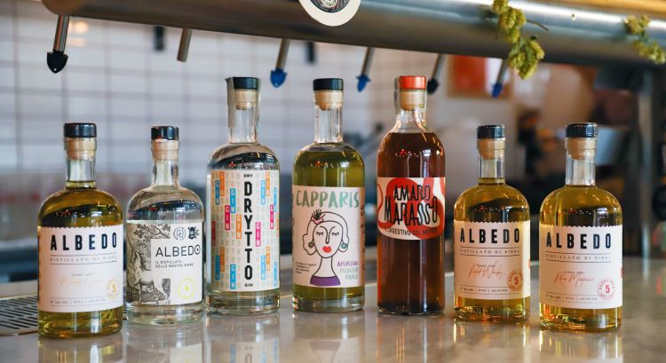 La linea di amari e distillati
