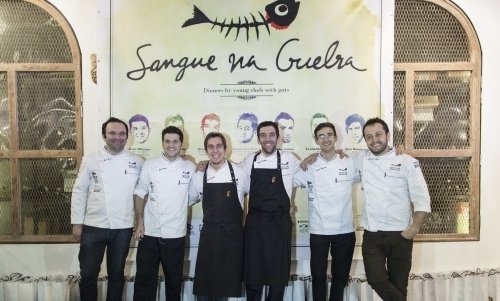 Posa di rito per i sous chef protagonisti del fest