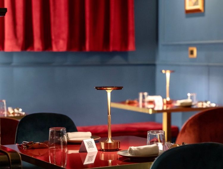 Un dettaglio della sala del&nbsp;ParlaPiano Club Restaurant
