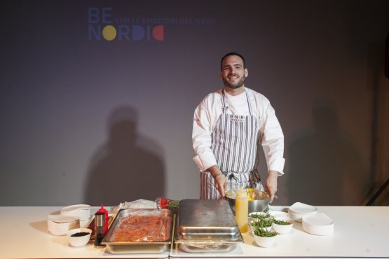 Lo chef Marco Martini