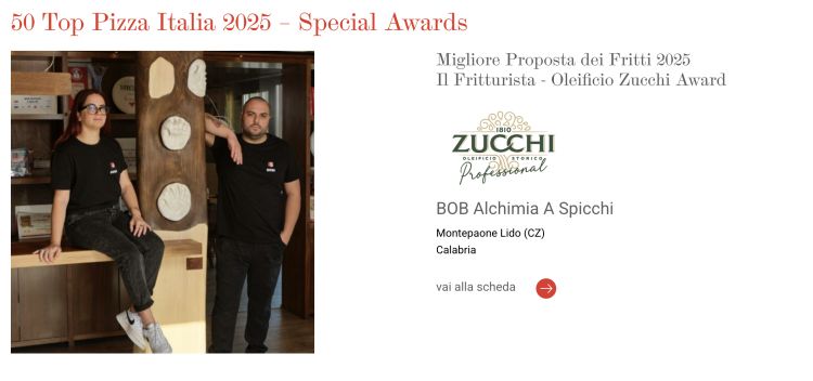 Premio al "Miglior fritturista"