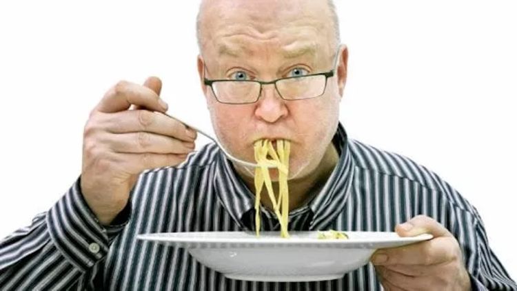 Bob Noto in un suo celebre autoritratto
