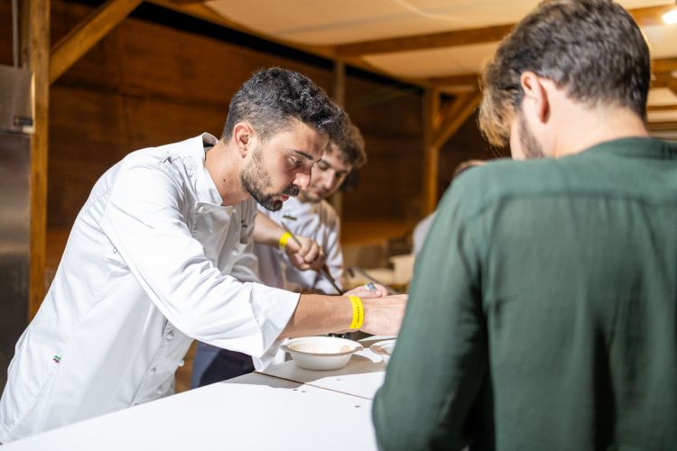 L'executive chef di Identità Golose Milano, Edoardo Traverso. Foto di Federica Docimo
