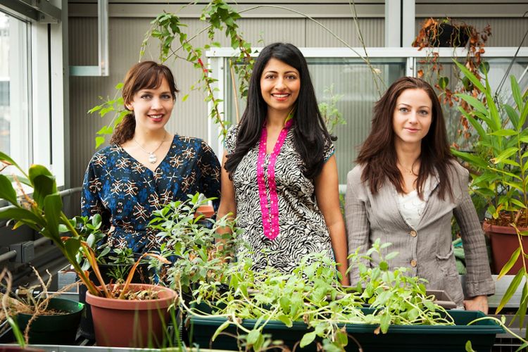 Selena Ahmed, Rachel Meyer and Ashley Duval, etnob