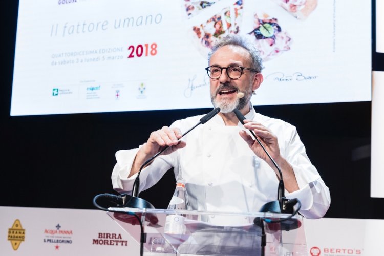 Massimo Bottura in una immagine di Brambilla-Serra