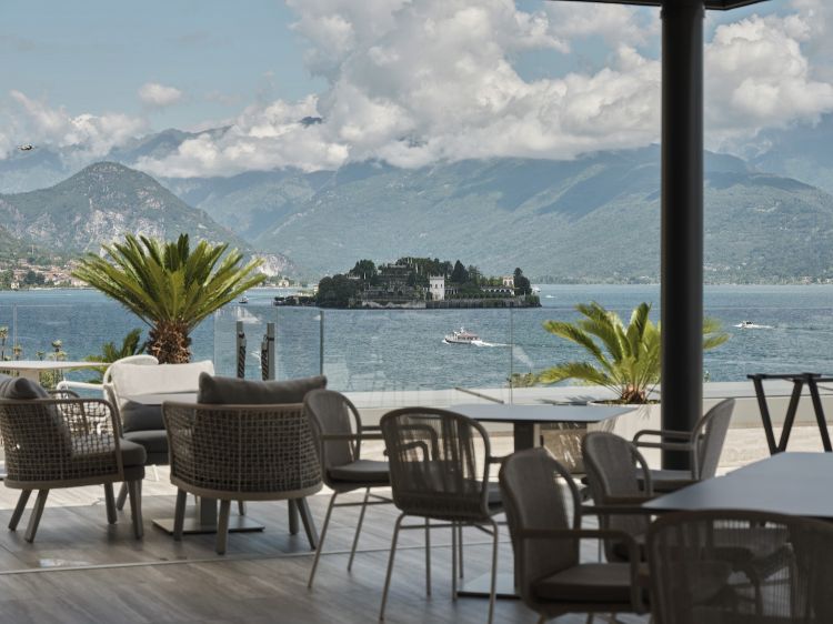 Dal Rooftop Perlage del Boutique Hotel Stresa lo s