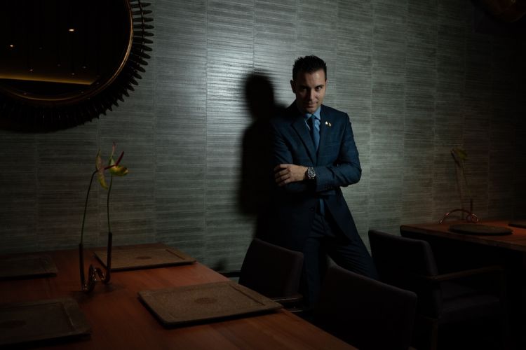 Matteo Zappile, che gran restaurant manager!