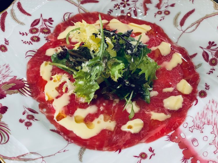 Il carpaccio secondo Niko Romito al Bulgari Hotel Roma
