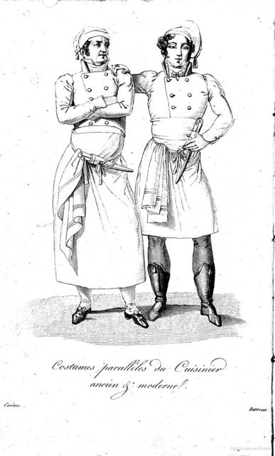 Le Maître d’hôtel français, chef in divisa