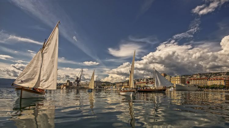 La splendida Rijeka, capoluogo della regione del Q